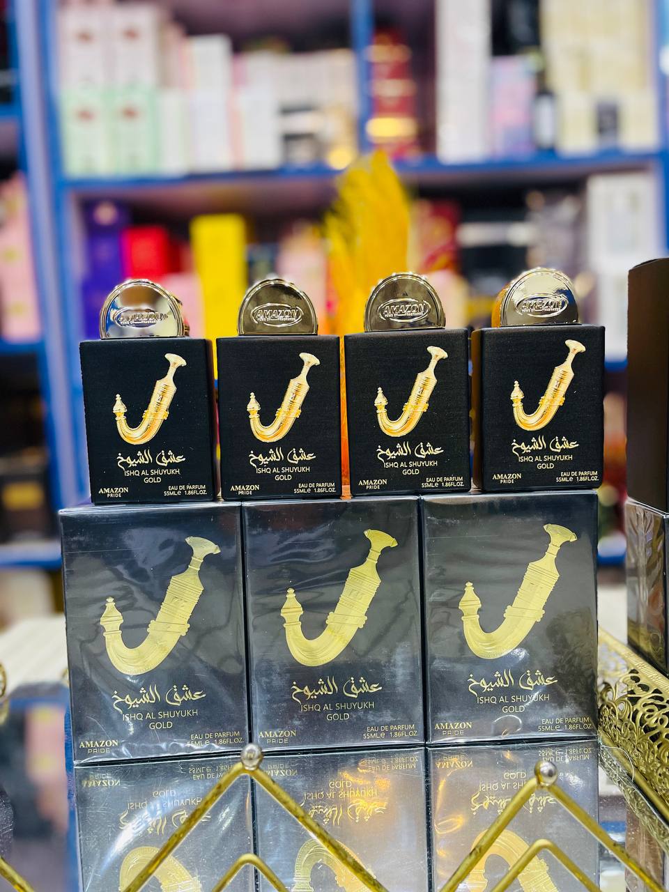 Ishq Al Shuyukh Gold by Lattafa Pride – 55ml