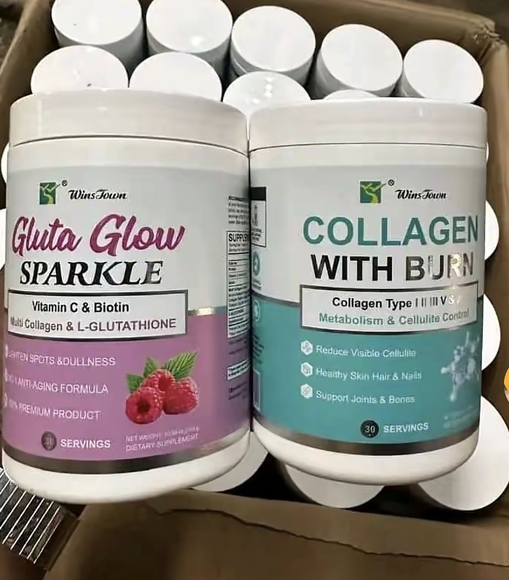 Gluta glow sparkle and Collagen